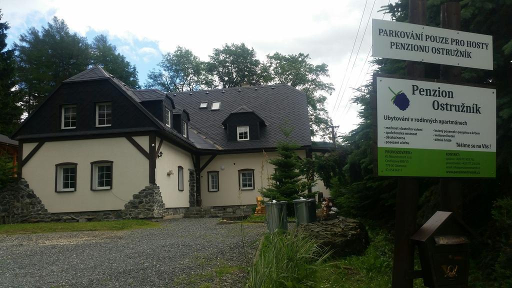 Penzion Ostruznik Ostružná Bagian luar foto
